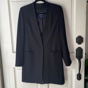 Madewell Long Black Jacket/Blazer/Coat